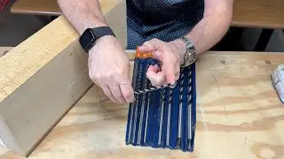 Extra Long 12-in Brad Point Wood Drill Bit Set, 12PCS