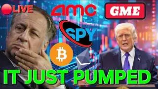 🔴LIVE Stocks & Crypto: AMC PUMPING AS PREDICTED & I Yololed Calls + Small Account Trading 