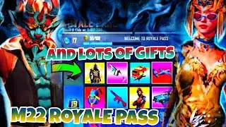 M22 ROYAL PASS LEAKS||LOTS OF GIFTS||PUBG MOBILE ROYAL PASS REWARDS #RDXKINGYT #PUBGMOBILE #LEAKS