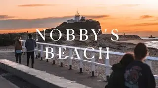 A Morning Walk on Nobbys Beach, Sunrise Walk | Newcastle NSW | June 2022 | 4K