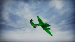 Пе-3 &mdash; советский двухмоторный тяжёлый истребитель.3д модель Solidworks, анимация в KeyShot.