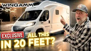20-футовый автодом, вмещающий 4 человека? | Первый взгляд на Wingamm Oasi 610 2026 года