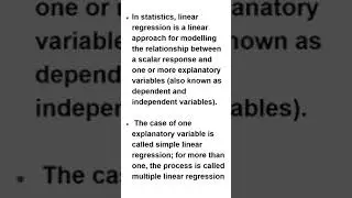 Why it is called linear regression? #linearregression #shorts #learnoikonomia #economics