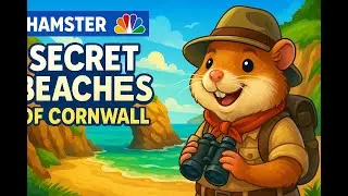 Secret Beaches of Cornwall! Hidden Coves & Tide Magic for Kids | Hamster NBC🏰