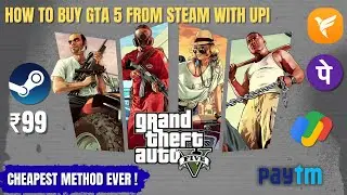how to buy cheap gta 5 from steam with upi 2025