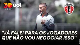 NOVATO COMO T&Eacute;CNICO, RAFAEL MARQUES EXPLICA ESTILO DE JOGO E FALA QUEM &Eacute; SUA REFER&Ecirc;NCIA