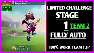 Lords mobile Petite Devil Stage Limitedchallenge stage 1 auto |Trick vs trick stage 1auto dreamgamer