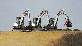 Bobcat&reg; E50z & E55z R2-Series Compact Excavators