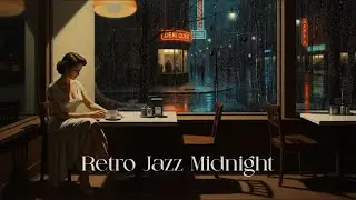 Noir Jazz &ndash; Relaxing Late Night & Midnight Jazz Cafe | Smoky Vintage Jazz Ambience After Dark