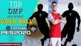Best gold DMF Pes 2020 || max ratings and levels || best defensive midfielder gold ||