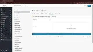 Company Defaults Setup (React)