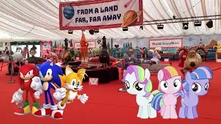 Team Sonic, Toola Roola, Coconut Cream & Wind Sprint Goes To Cribbs Causeway. 