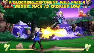 DBFZ 18 blockstring mixups tips