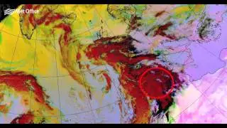 Airflow brings Sahara dust to the UK