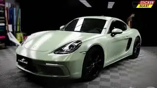 STICKER MOBIL SATIN CERAMIC MATTE KHAKI GREEN (DOFF)152CM X 17M