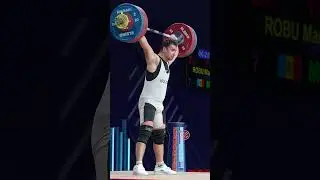 Robu Marin (89kg🇲🇩) 173kg Snatch.