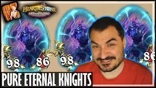 AN AMAZING PURE ETERNAL KNIGHT BUILD! - Hearthstone Battlegrounds Duos