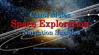 Female Space Exploration Narrator - Documentary narration samples