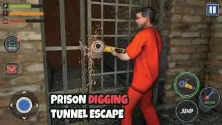Prison Digging Escape SIM 3D Gameplay Walkthrough (IOS & Android)