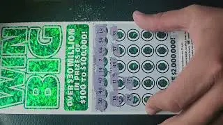 Chasing Win Big $20 Scratch off 