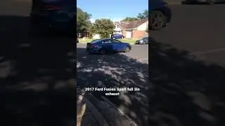 Ford Fusion Sport 3in exhaust