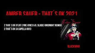 Amber Sauer   That's OKMidnight Remix feat  Lyric Jones & B Slade BKM