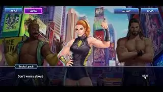 WWE x The King of Fighters All Star - Rush Event - WWE Superstars Stage (Full Story)