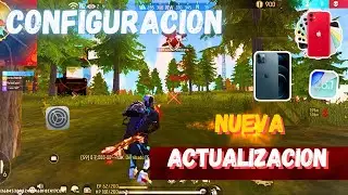 CONFIGURACI&Oacute;N PARA PEGAR TODO ROJO👑❤️sensibilidad para iphone ✅ Free Fire 2025 8 plus/xr/11/12/13
