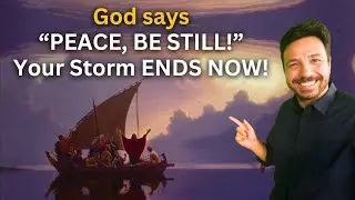 God says &ldquo;Peace, Be Still &mdash; The Chaos Stops NOW!&rdquo;   Jesus Calms the Storm