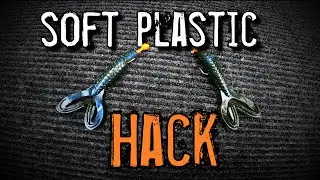ULTIMATE Soft Plastic HACK - Stop Your Soft Plastics From Slipping - Googan Squad Love Grub