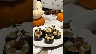 Everything we made for our first ever dinner party (fall harvest themed) 🍂🍽️