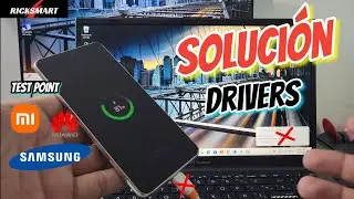 Como DESCARGAR e INSTALAR DRIVERS SAMSUNG XIAOMI MOTOROLA TEST POINT para FRP y FLASH controladores