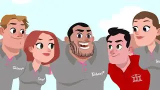 Talan, Technology Consultant. Corporate animation
