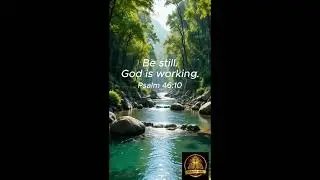 God Is Working. Stay Silent.