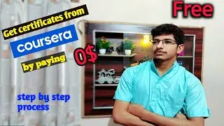 Coursera Free certificates   | Free  Certificates | coursera aid approval | Manish Harit