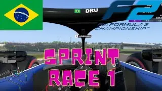 Brazilian Grand Prix Sprint Race 1! (F2)