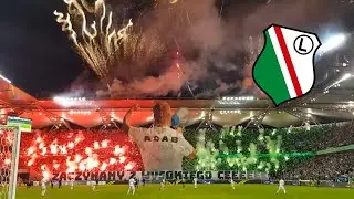 Legia Warszawa Pyro & Choreo | Ultras Legia Warszawa