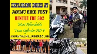 EXPLORING BIKES AT JAMMU BIKE FEST// BENELLI WALKAROUND //Most Affordable Twin Cylinder ADV