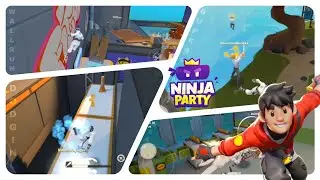 Pro Tips and Tricks in Ninja Party Mobile Game 🎯😁