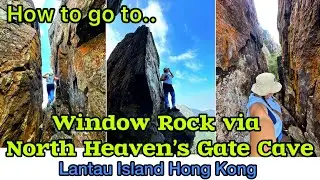 How to go to Window Rock via North Heavens Gate Lantau Island #hiking #hongkong #shortvideo 