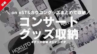 on eSTグッズ＆カウコンうちわ収納│グッズ収納│スト担│大人ジャニオタ