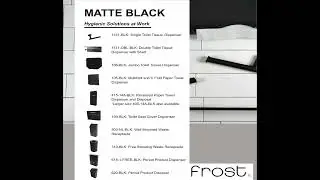 The Benefits of Frost's Antimicrobial Matte Black Grab Bars