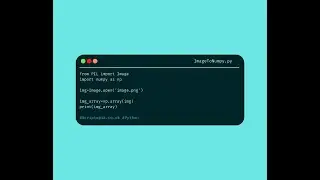 Python PIL - Image to Numpy array