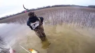 Bowfishing THE SPAWN (EPIC DAY OF SHOOTING)