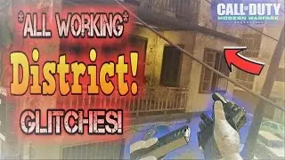 MWR - All Working District Glitches Ledges/Secret Rooms/On Top Of Map!