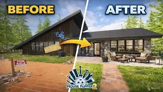 From Abandoned to Luxury Home | House Flipper 2 Before & After