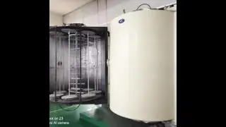 Evaporation PVD Coating Machine for plastic ,glass bottle,metal alloy for silver,golden color