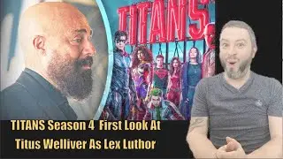 TITANS Season 4  First Look At Titus Welliver As Lex Luthor