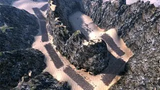 Dragon try to Protect Boar Queen from Roman Army - UEBS