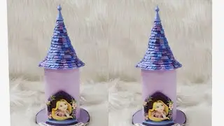 Rapunzel Cake Tangled Theme Cake Tutorial Short Video